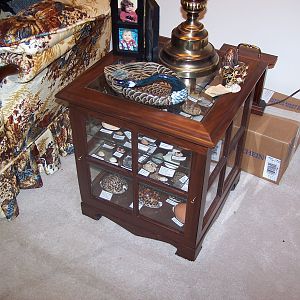 End Table / Display Case by Joe Scharle