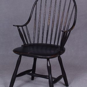 continuousarmchair-blackdistressed