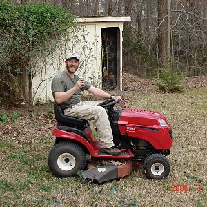 New lawn tractor