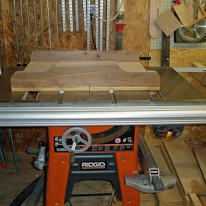 Tablesaw sled