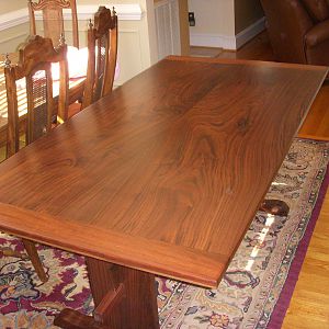 Walnut dining Room table