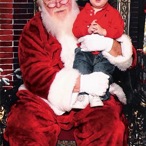 First time with santa