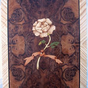 In Nov2008, took a 3-day marquetry class from Paul Schurch.   This is my pe