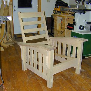 Morris Chair in progress