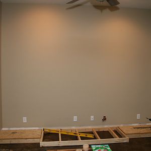 Family room remodel