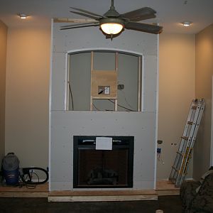 Family room remodel