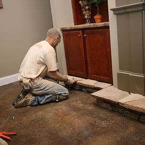 Family room remodel