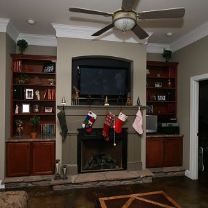 Family room remodel