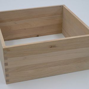 Box made with Finger Joints