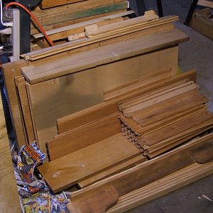Oak-dresser lumber-score