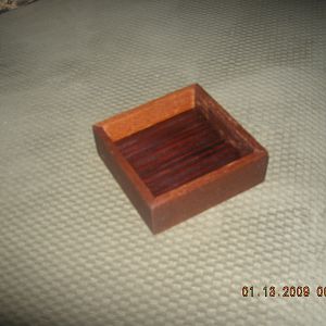 exotic wood box