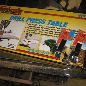 Drill Press Table