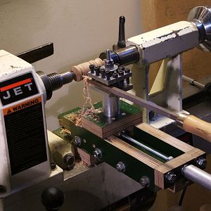 Lathe Toolslide experiment