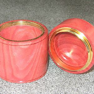 Pink Ivory Threaded Insert