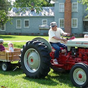 Matt Lun's Grandfather's Tractor Ride
