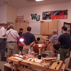 Rob Cosman school @ Woodcraft University, Greenville, SC