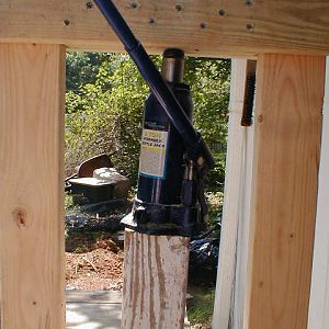 Homemade Hydraulic Press