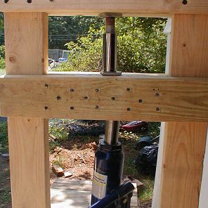 Homemade Hydraulic Press