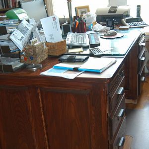 Home office desk - ash
