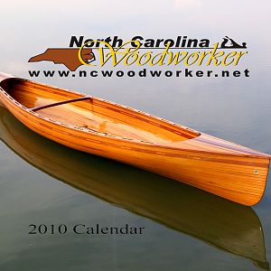 Cypress strip canoe