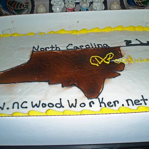 NC Woodworker Cake