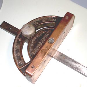 solid brass miter gauge