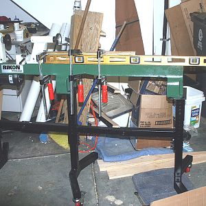 Rikon Lathe - Aligning Extension Bed and stand