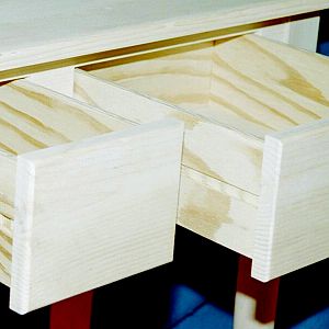 Pine table drawers - Wilson