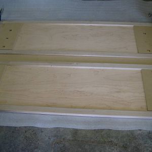 Table top through mortise jig set up