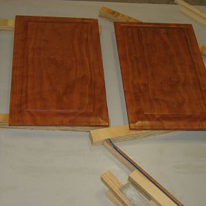 some nice cherry wood panels @ adowden's shop