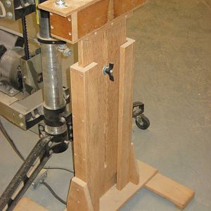 Shop made roller stand