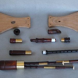 Northumbrian Small Pipes - all parts