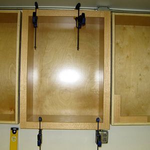 Upper cabinets