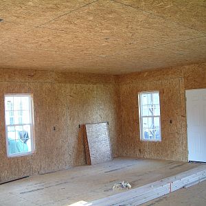 OSB Walls/Ceiling