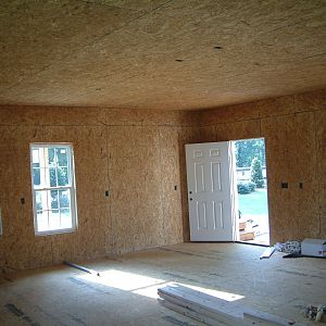 OSB Walls/Ceiling