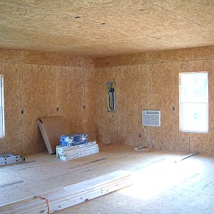 OSB Walls/Ceiling