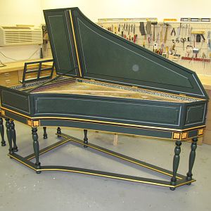 Flemish Single Manual Harpsichord 2010