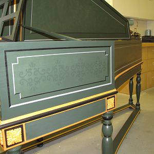 Flemish Single Manual Harpsichord 2010