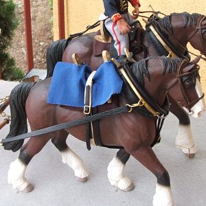 Saddle, Hungarian-Hussar styled