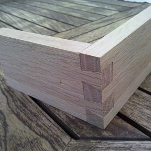 My first (successful) dovetail joint