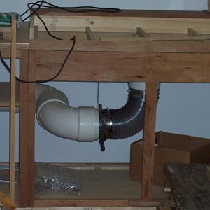 Chris' shop - Dec 08 - Dust collection plumbing