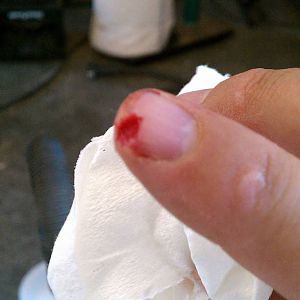 finger tip tablesaw