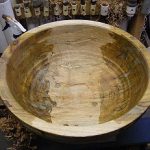 16 in ambrosia bowl (rough cut)