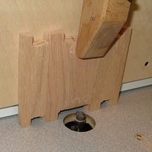 Cutting dovetails on bandsaw, scrollsaw and router table