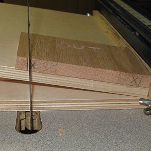 Cutting dovetails on bandsaw, scrollsaw and router table