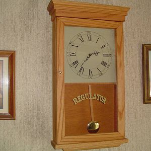 Station Regulator Clock