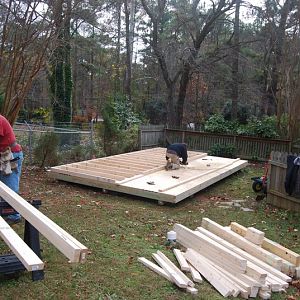 12' x 20' barn style workshop