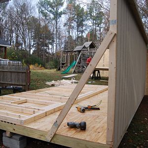 12' x 20' barn style workshop