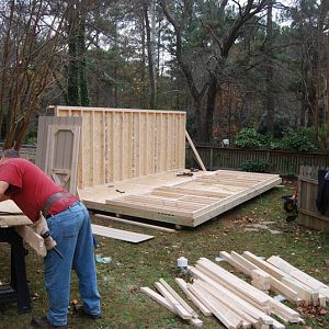 12' x 20' barn style workshop