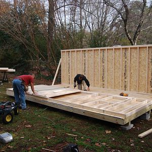 12' x 20' barn style workshop